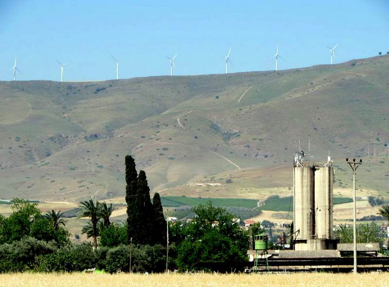 מראה האסם מכיוון ההרחבה. צילם: מיכה תמיר