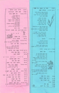 תכניית ליל הסדר 1980_2- הצילום באדיבות הארכיון